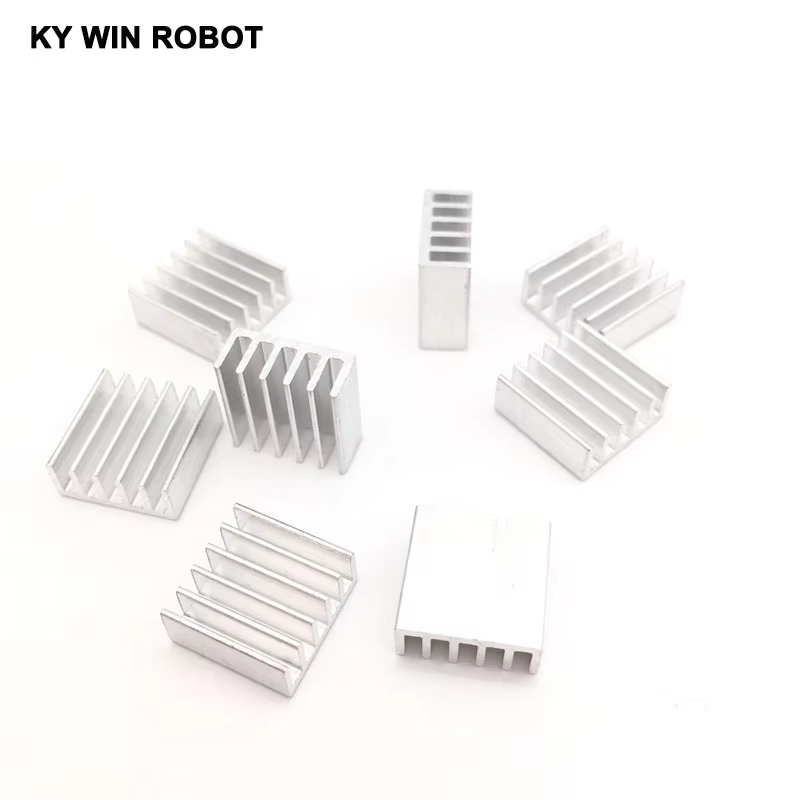 Heatsink - 50 Stück extrudierte Aluminium-Kühlkörper, 14 x