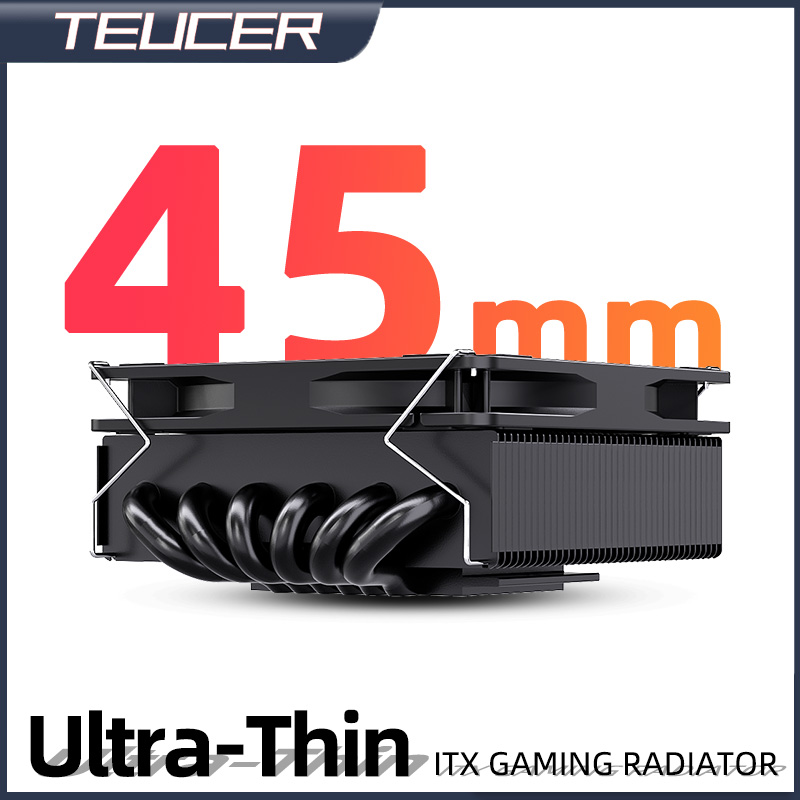 Cpu Heatsink - Teucer Höhe 45 mm CPU-Kühler ITX