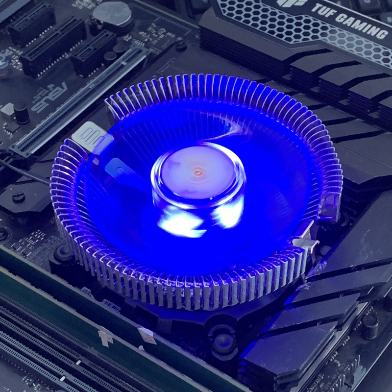 Cpu Heatsink - CPU Luftgekühlter Kühler LED-Lüfter für Intel