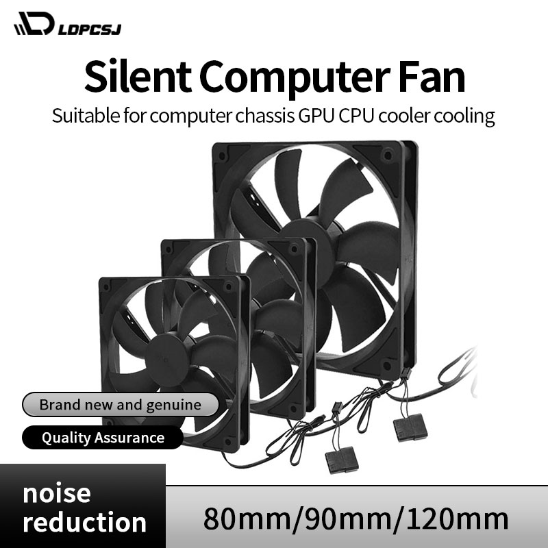 Gpu Cooler - 80mm 90mm 120mm Leiser Computerlüfter Leise