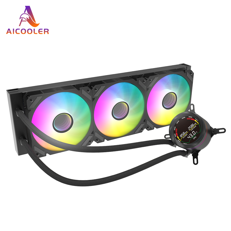 Aio Liquid Cooler - AICOOLER 120 mm ARGB AIO Flüssiger