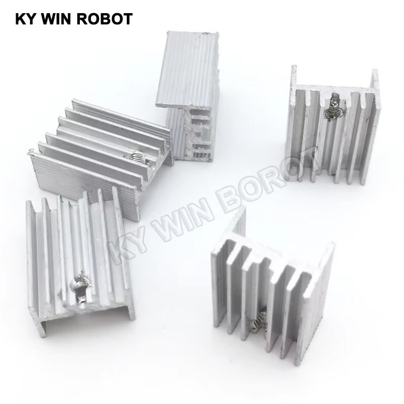 Heatsink - 10 Stück Aluminium TO-220 Kühlkörper TO