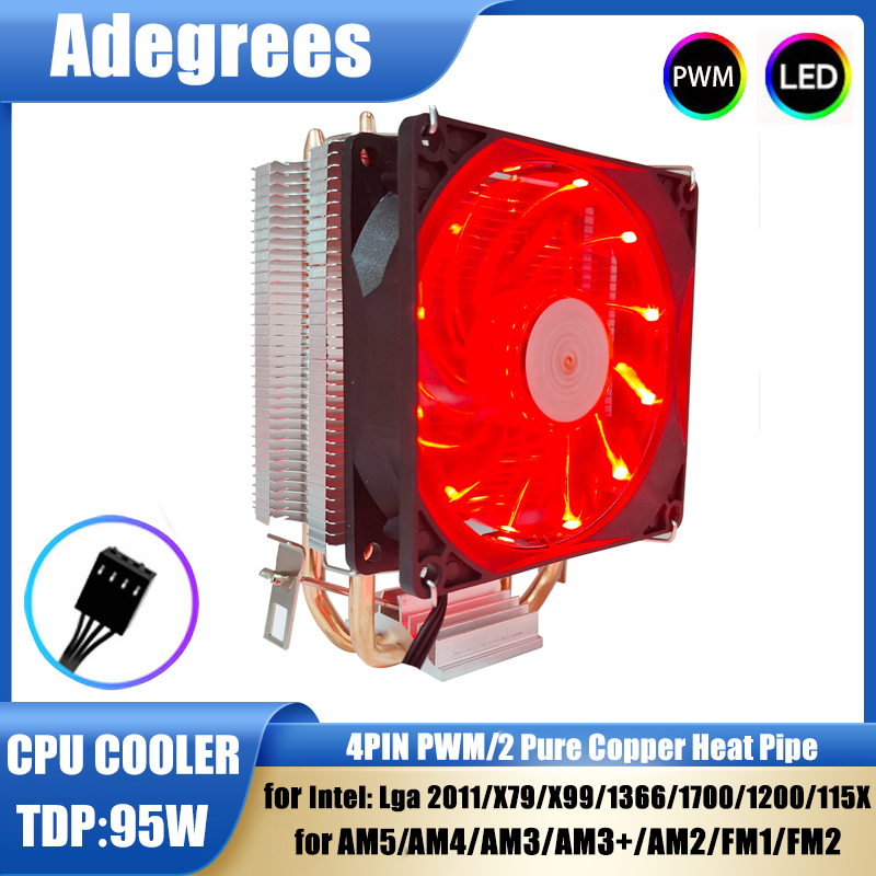 2 Wärmerohren CPU-Kühlerturm 3 – Cpu Heatsink Bewertung und Preis