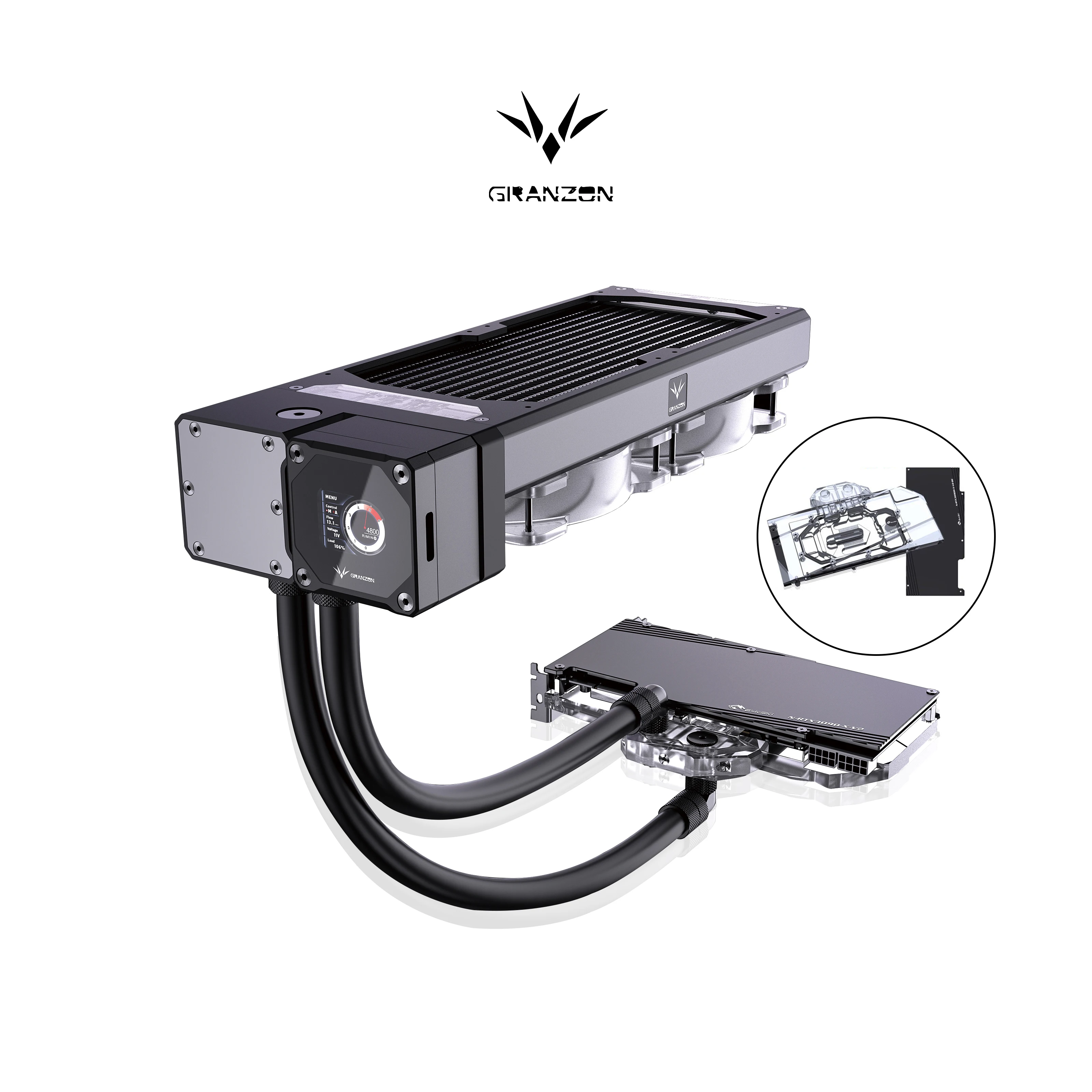 Gold Seller Granzon Wasserkühl – Gpu Cooler Bewertung und Preis