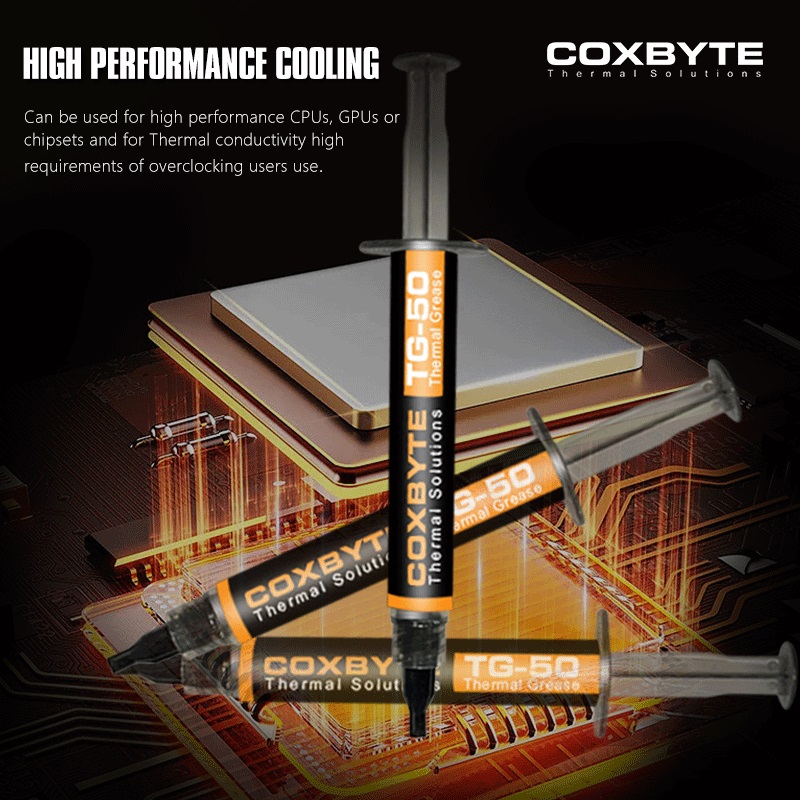 18,2W/mK Coxbyte TG-50 Wärmele – Thermal Paste Bewertung und Preis