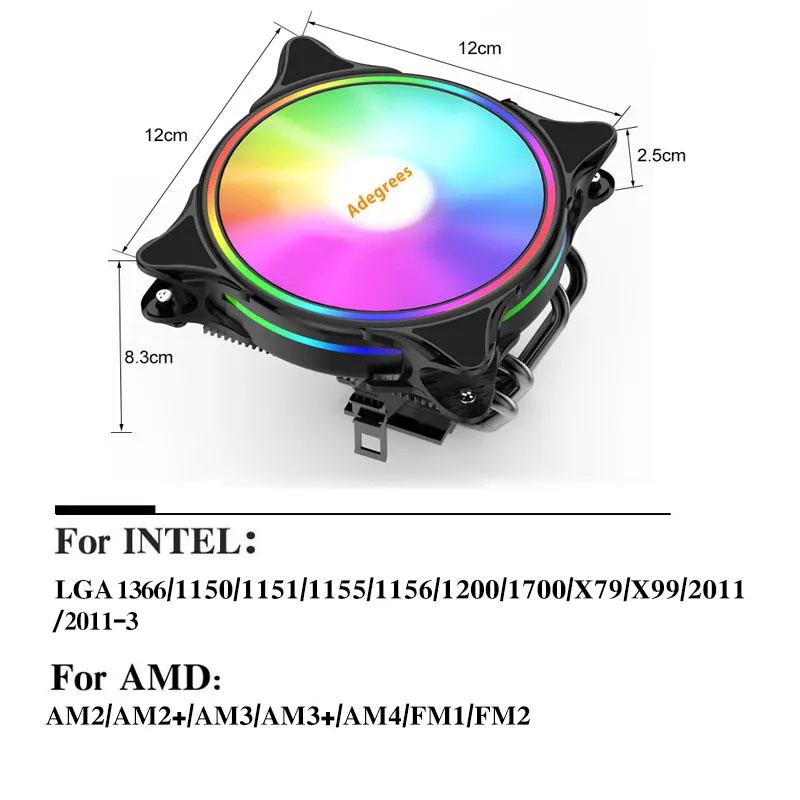 X99 CPU-Luftkühler 3Pin/4Pin A – Cpu Heatsink Bewertung und Preis