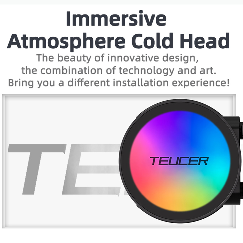 TEUCER AF-120 Wasserkühler 12  – Aio Liquid Cooler Bewertung und Preis