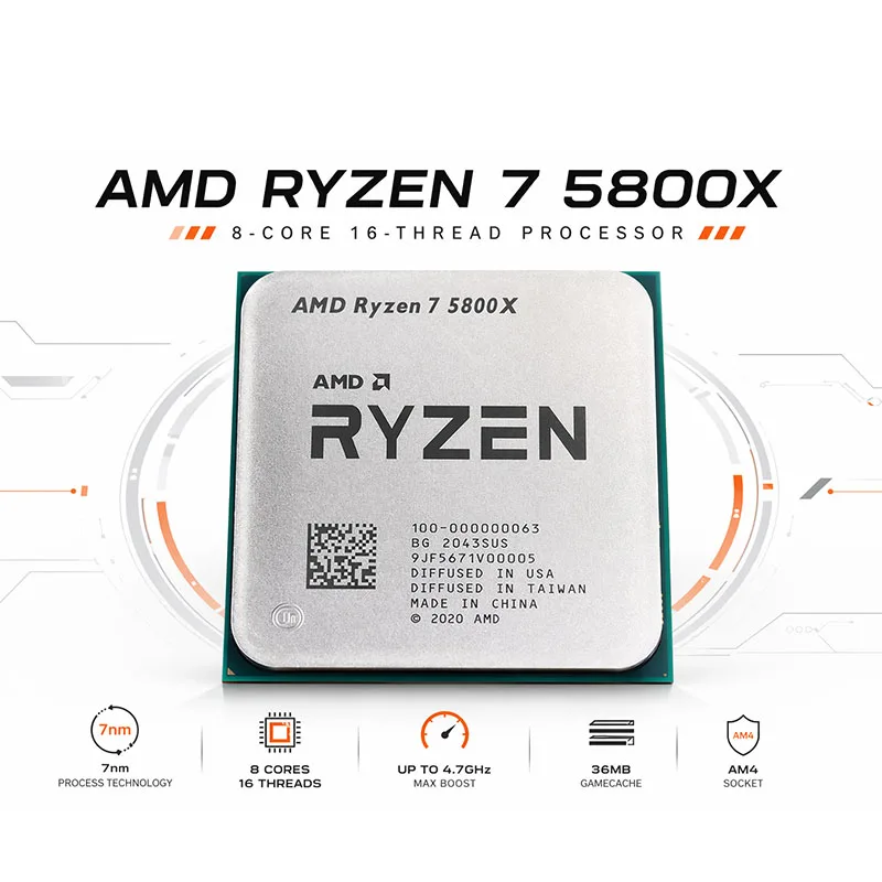 AMD Ryzen 7 5800X Freigeschalt – Cpu Fan Bewertung und Preis